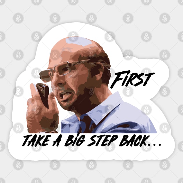 First, take a big step back... Sticker by FabsByFoster